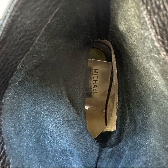 Michael Kors leather St. Marks peep toe booties - Picture 13 of 15